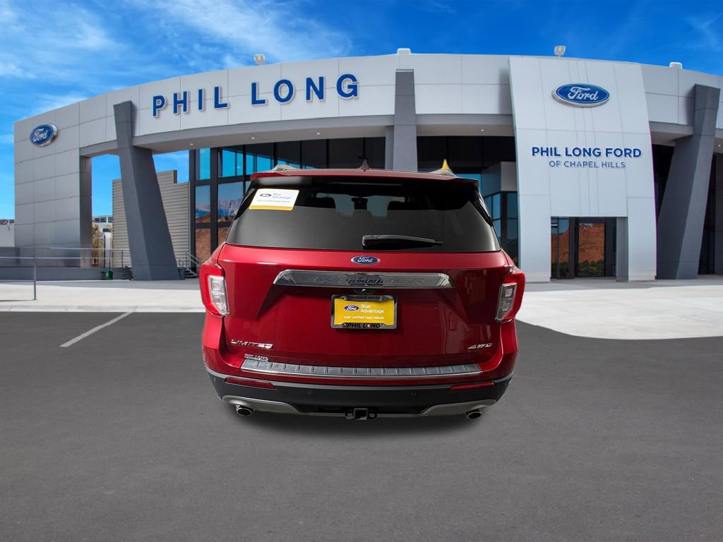 Certified 2021 Ford Explorer Limited w/ Equipment Group 301A AWD/4WD image 4