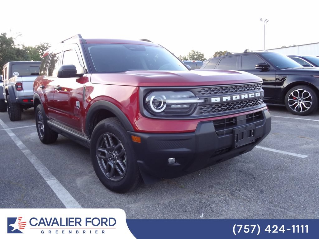 Certified 2025 Ford Bronco Sport Big Bend w/ Convenience Package AWD/4WD image 1