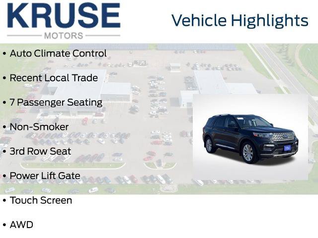 Certified 2023 Ford Explorer Limited w/ Equipment Group 301A AWD/4WD image 27