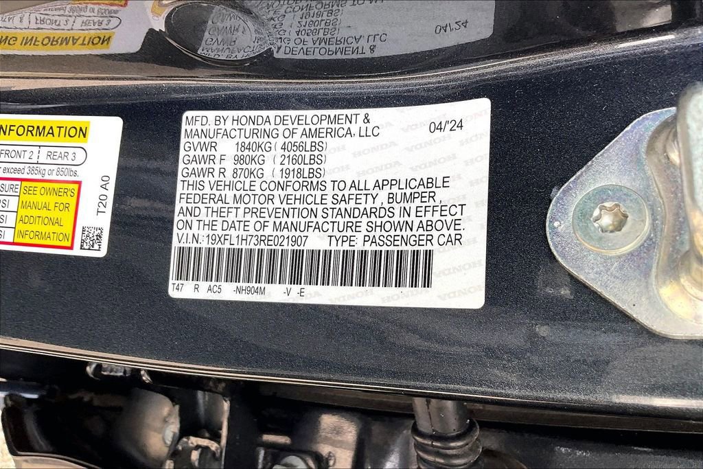 Used 2024 Honda Civic EX-L image 16