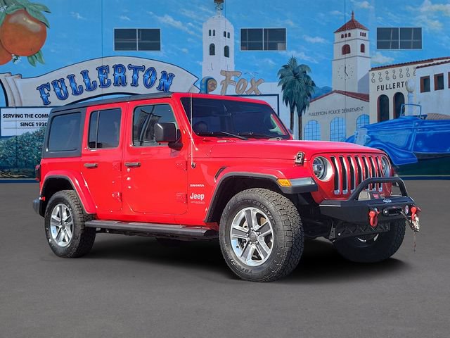Used 2020 Jeep Wrangler Unlimited Sahara AWD/4WD image 2