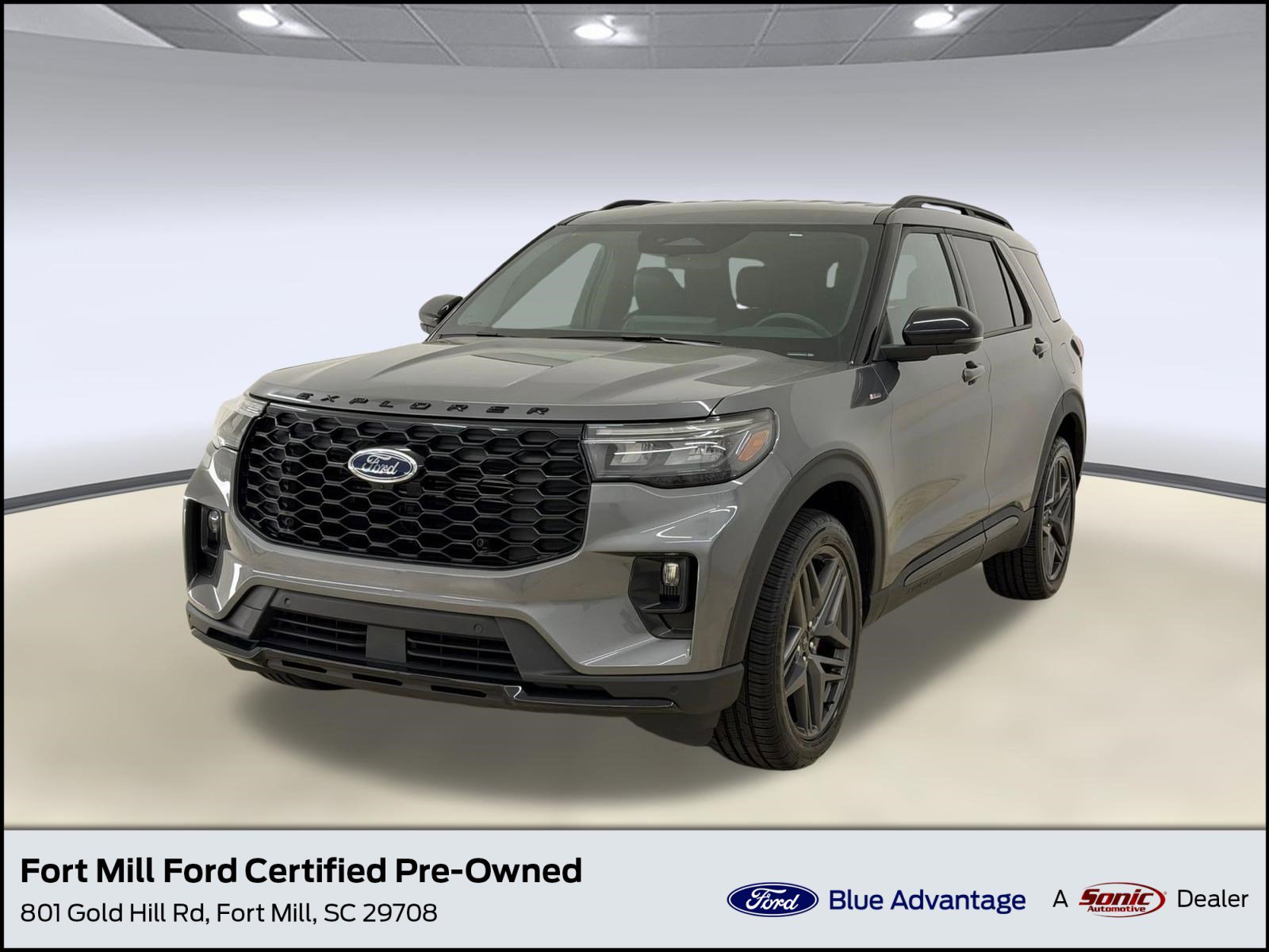 Certified 2025 Ford Explorer ST-Line w/ ST-Line Street Pack