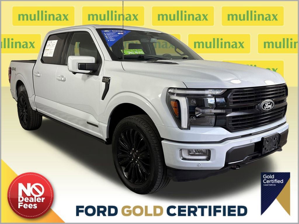 Certified 2025 Ford F150 Platinum w/ Equipment Group 702A High AWD/4WD image 1