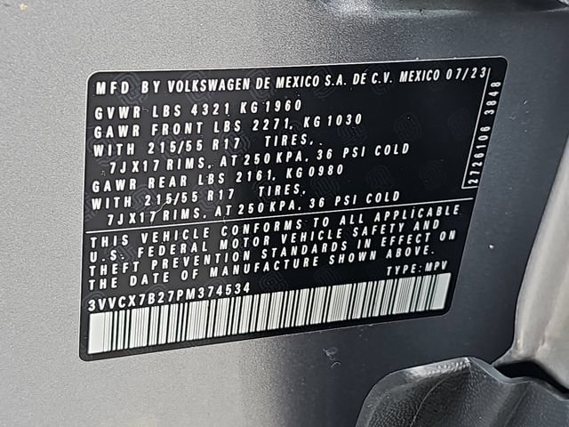 Used 2023 Volkswagen Taos S FWD image 38