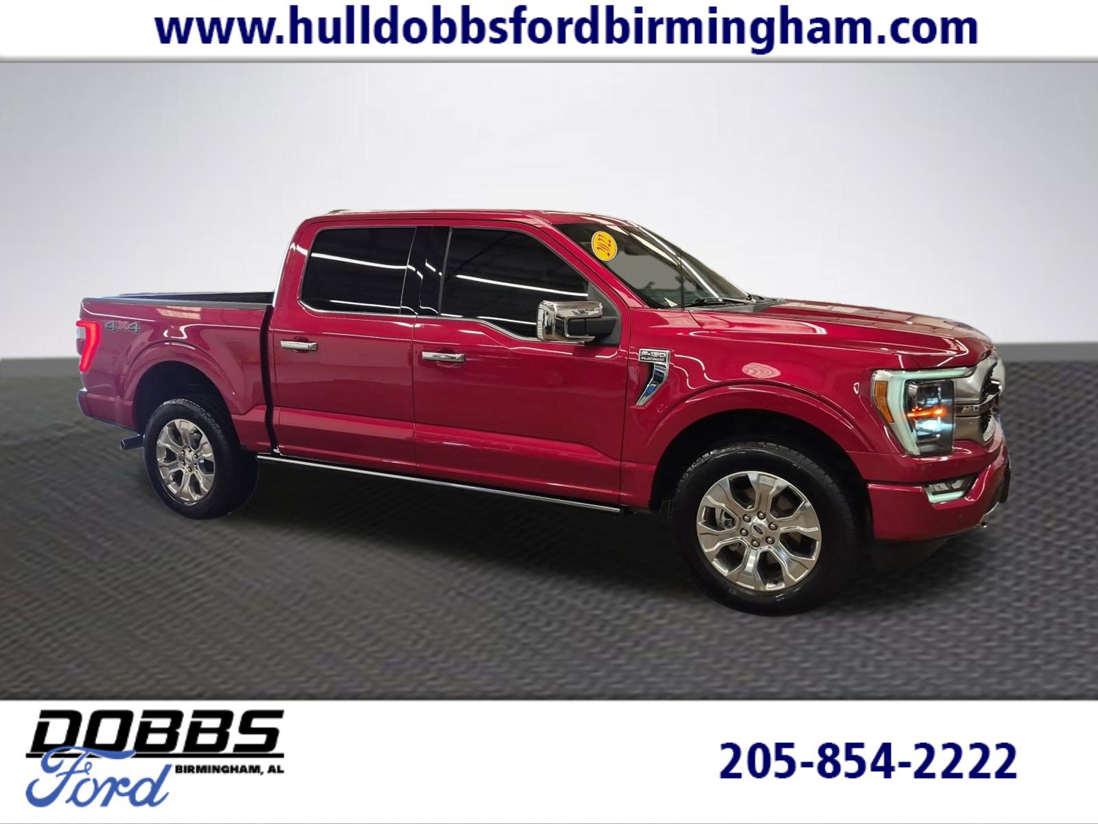 Certified 2022 Ford F150 Platinum