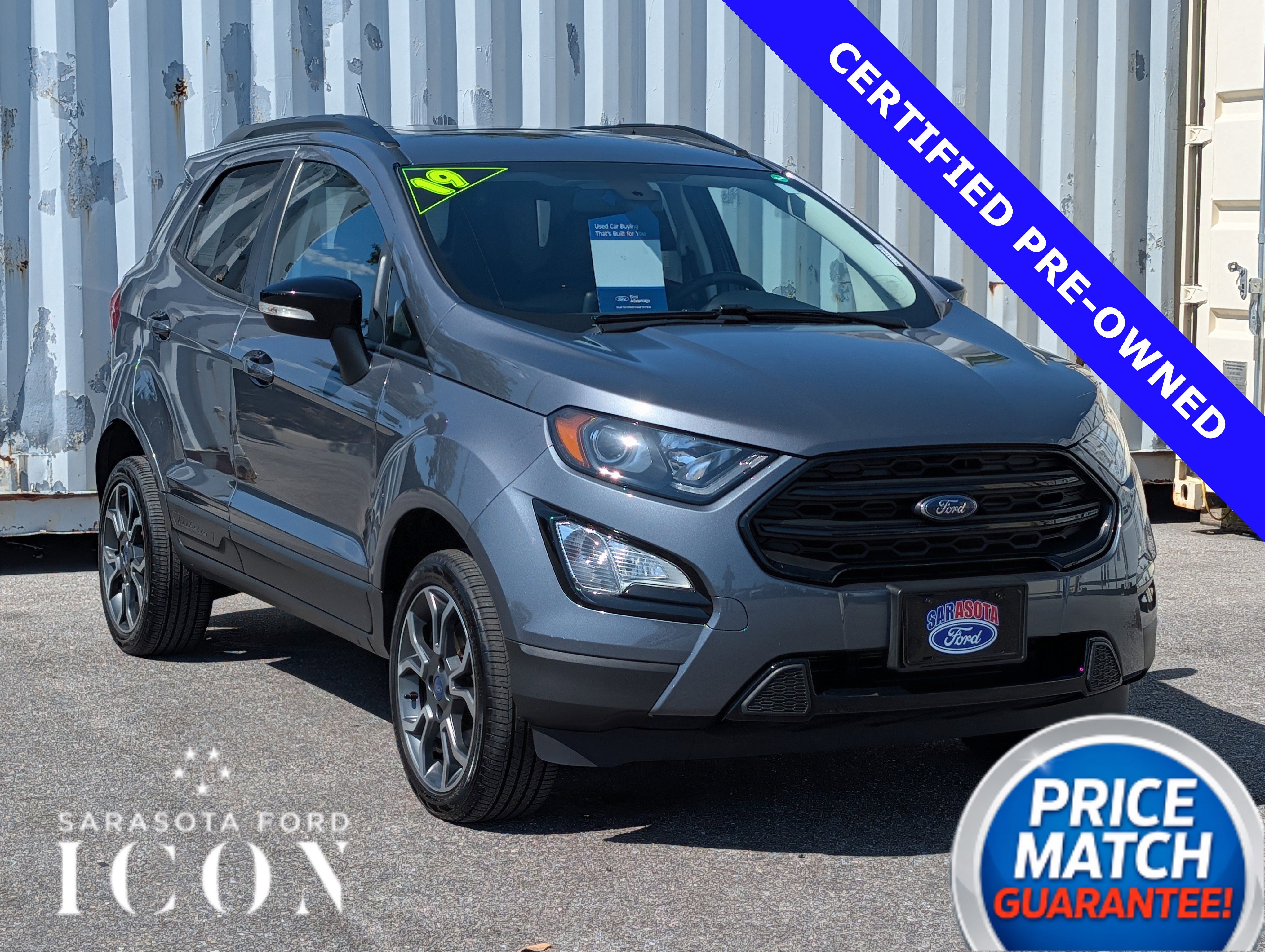 Certified 2019 Ford EcoSport SES
