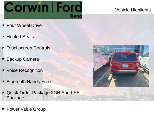 Used 2017 Jeep Patriot Sport w/ Power Value Group image 5