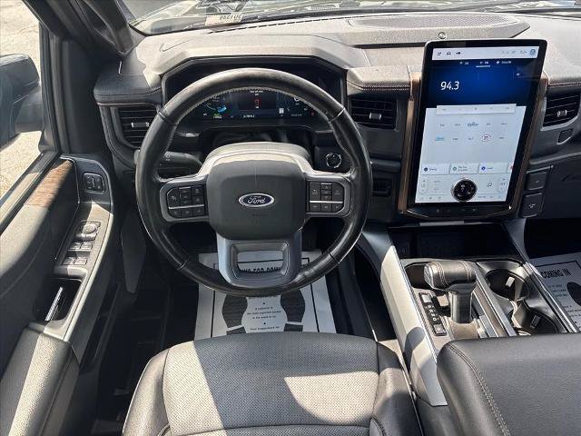 Certified 2023 Ford F150 Lightning Lariat w/ Max Trailer Tow Package AWD/4WD image 22