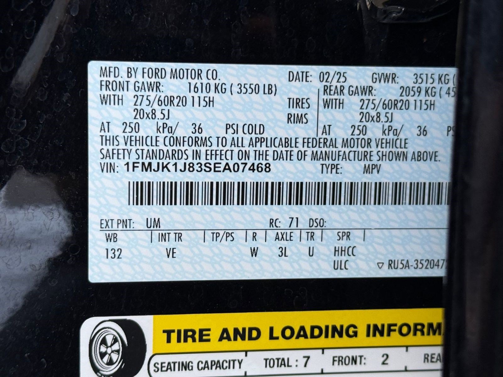 Certified 2025 Ford Expedition Max Active AWD/4WD image 23