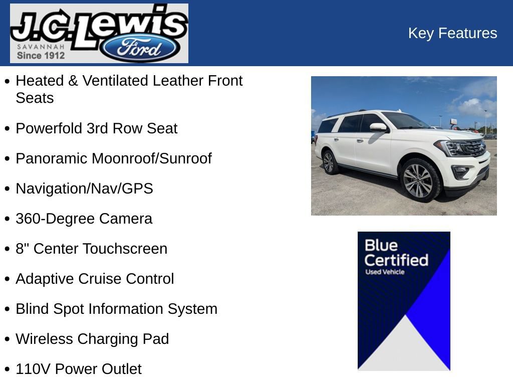 Certified 2021 Ford Expedition Max Limited image 34