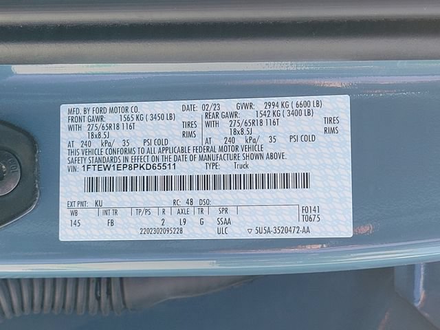 Certified 2023 Ford F150 XLT w/ Equipment Group 302A High AWD/4WD image 17