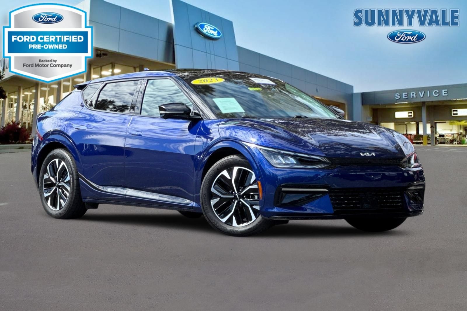Used 2023 Kia EV6 GT-Line w/ GT-Line Suede Seat Package RWD image 1