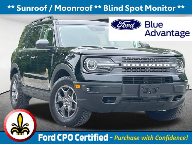 Certified 2024 Ford Bronco Sport Badlands w/ Premium Package AWD/4WD image 1