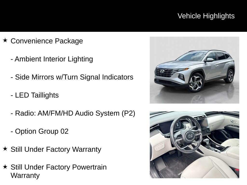 Used 2024 Hyundai Tucson SEL w/ Convenience Package AWD/4WD image 6