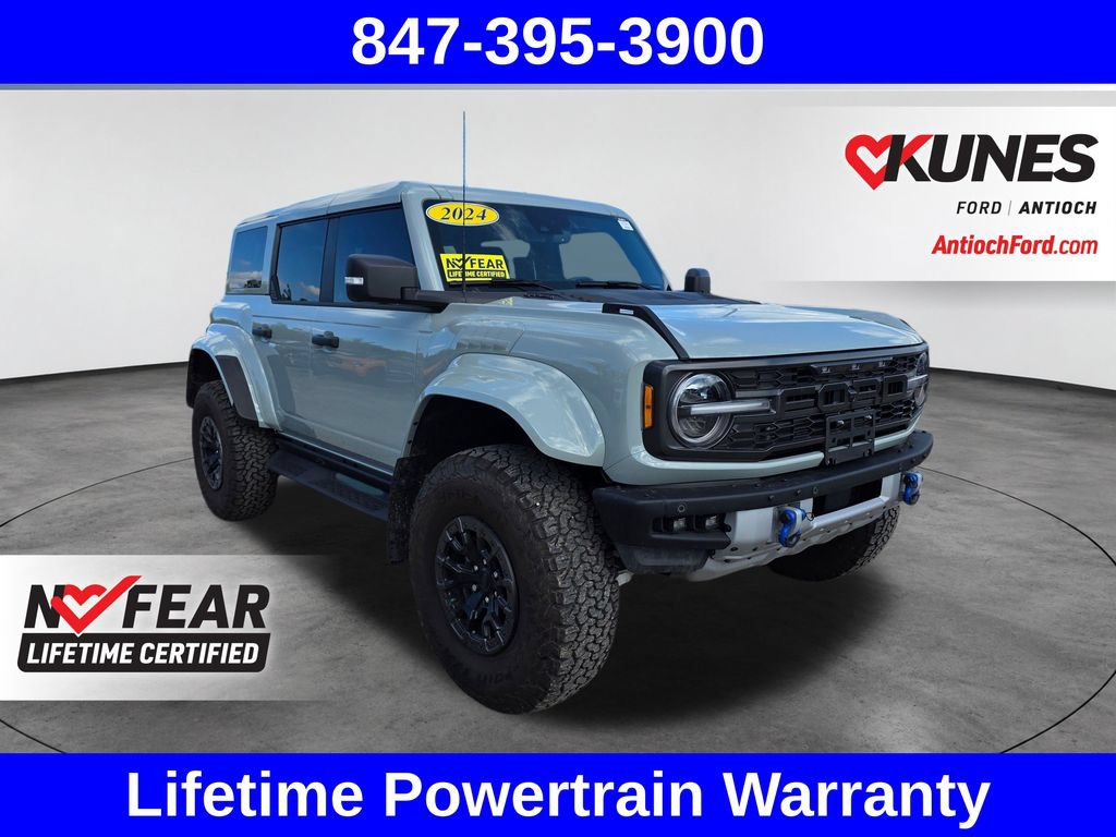 Certified 2024 Ford Bronco Raptor w/ Interior Carbon Fiber Pack 6 AWD/4WD image 1