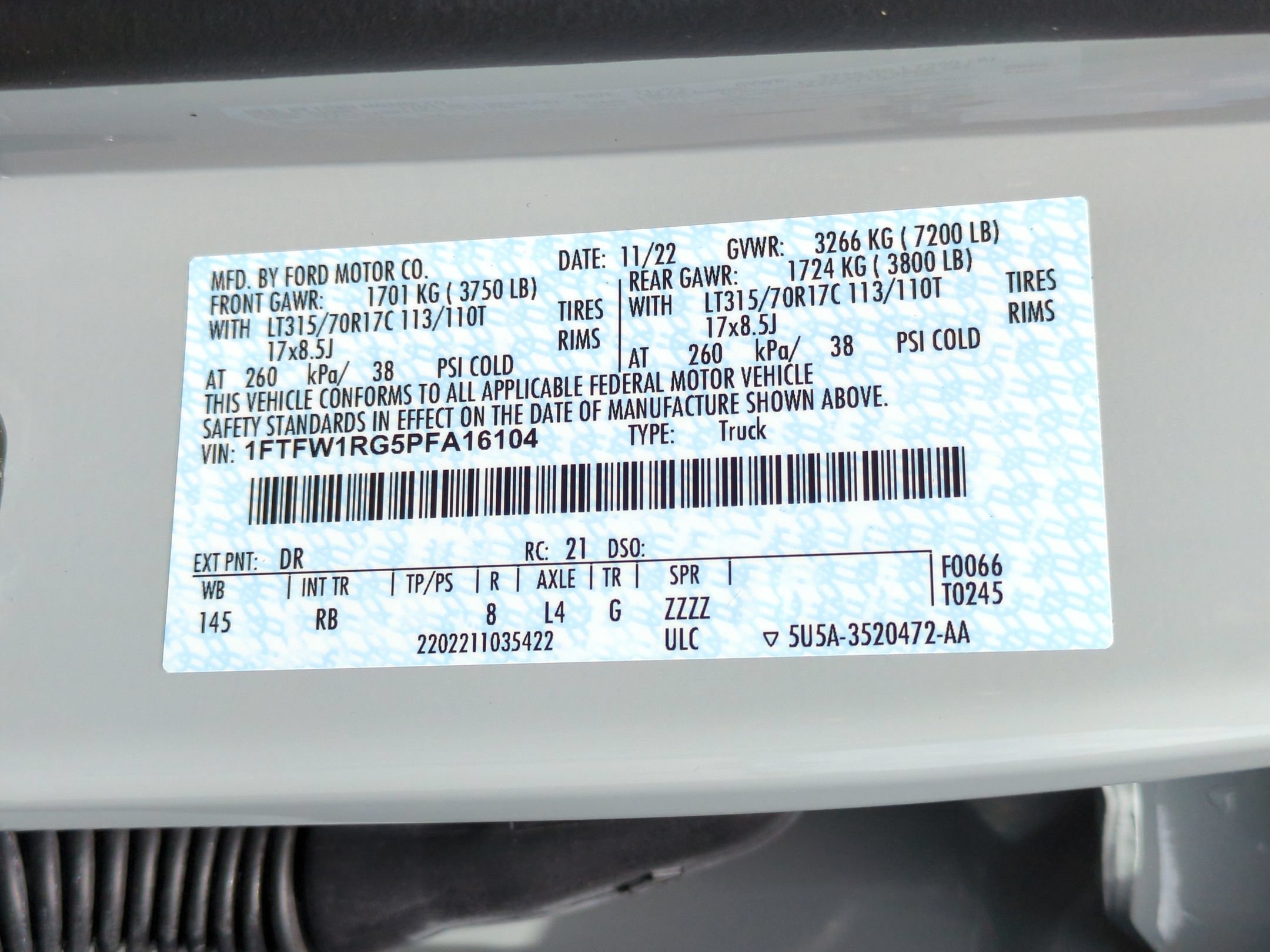 Certified 2023 Ford F150 Raptor AWD/4WD image 39