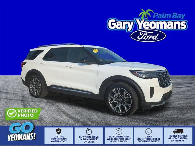 Certified 2025 Ford Explorer Platinum w/ Ultimate Package