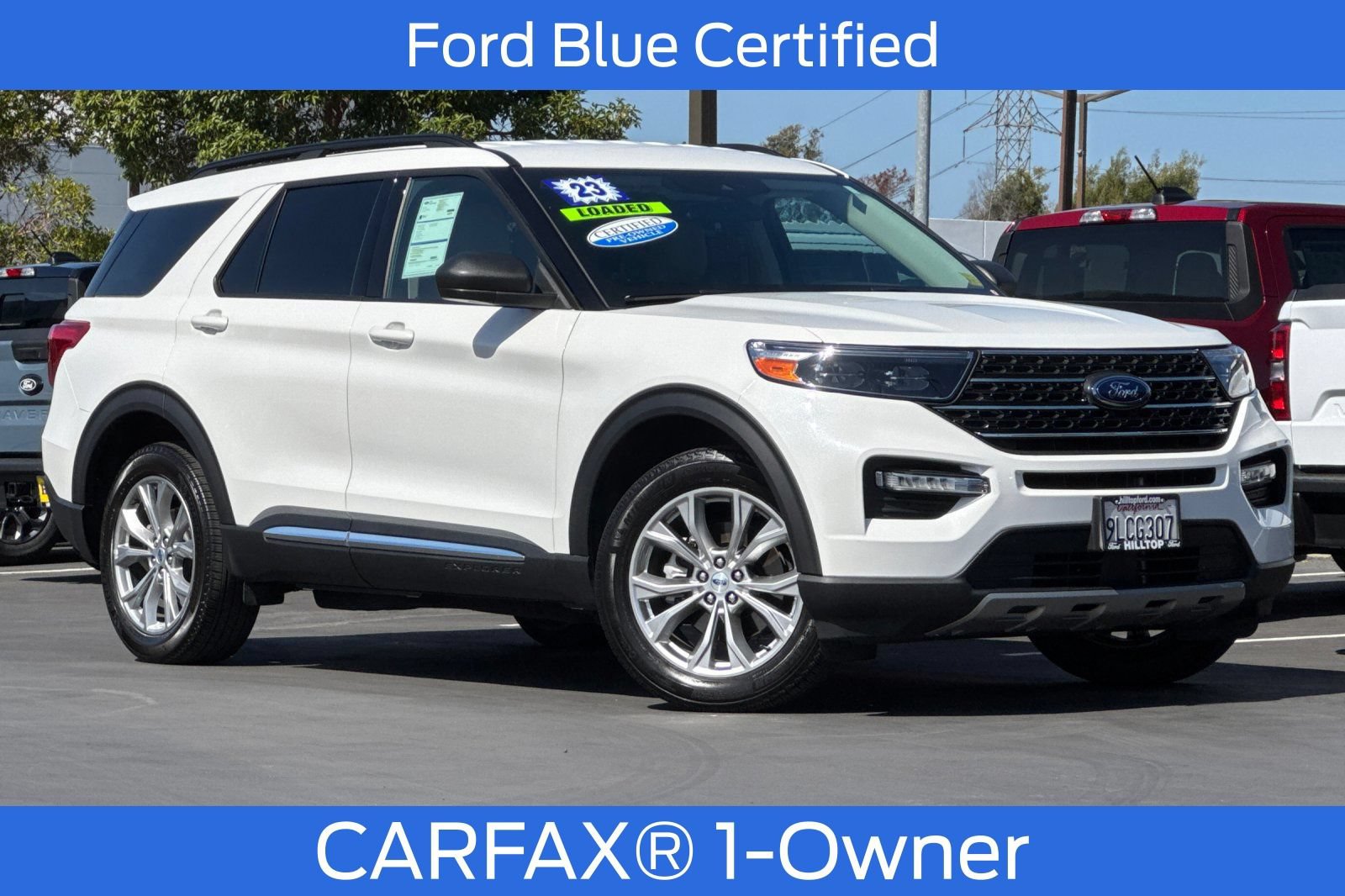 Certified 2023 Ford Explorer XLT w/ Equipment Group 202A AWD/4WD image 2