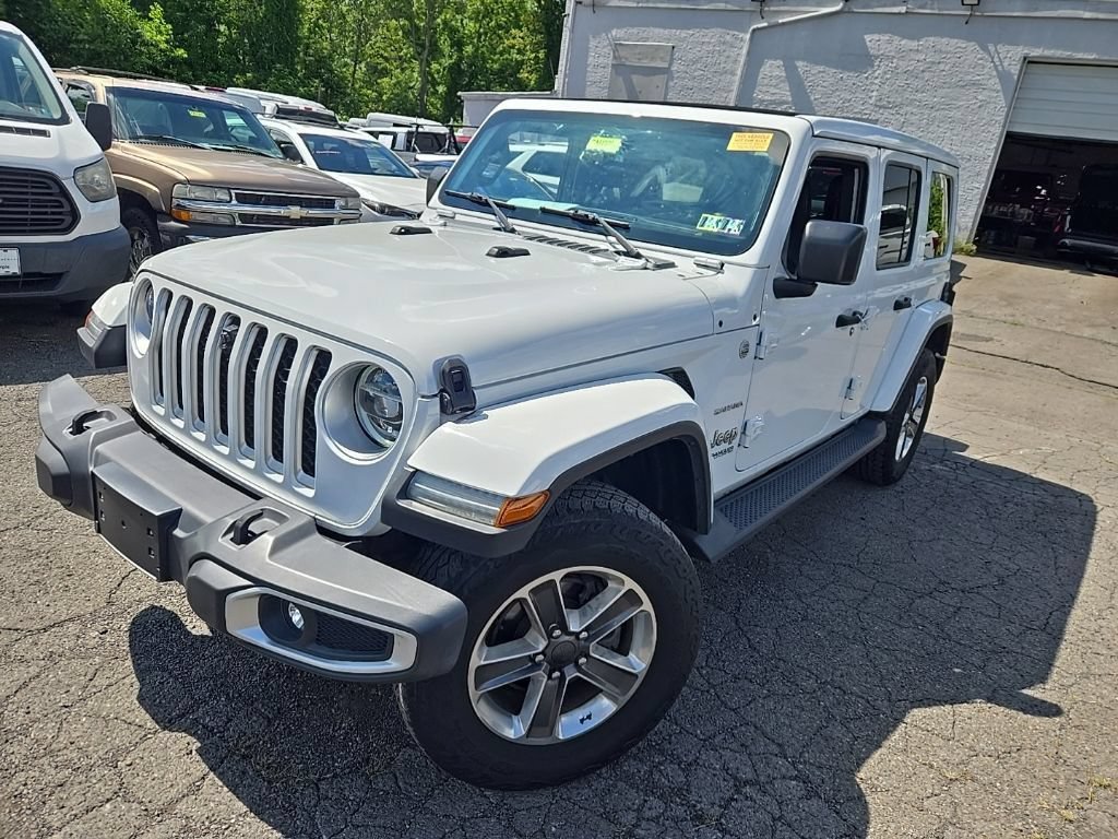 Used 2021 Jeep Wrangler Unlimited Sahara AWD/4WD image 3