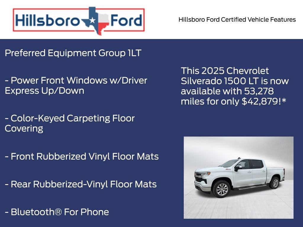 Used 2025 Chevrolet Silverado 1500 LT AWD/4WD image 9