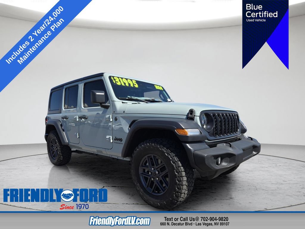 Used 2024 Jeep Wrangler Unlimited Sport