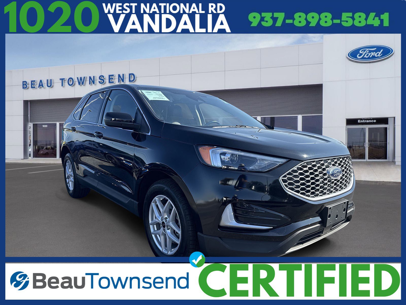 Certified 2024 Ford Edge SEL