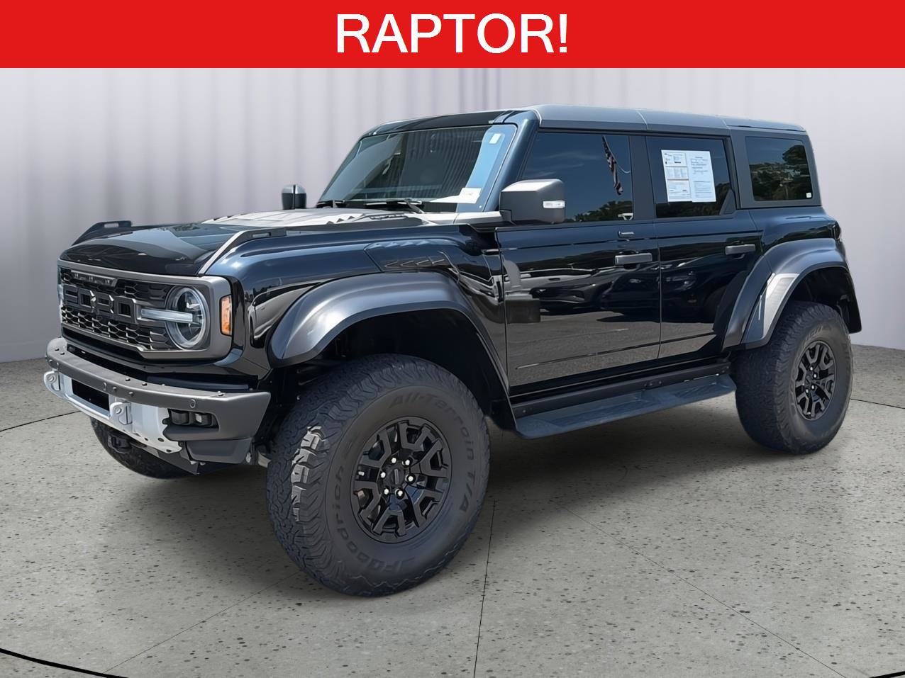 Certified 2023 Ford Bronco Raptor AWD/4WD image 1