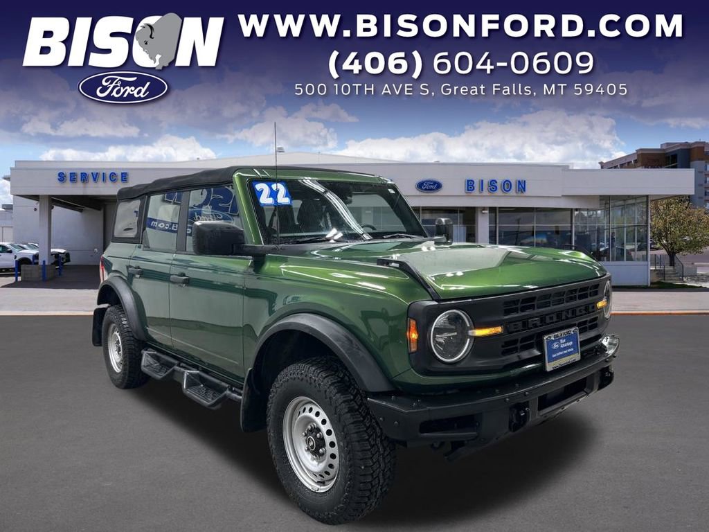 Certified 2022 Ford Bronco 4-Door video 1