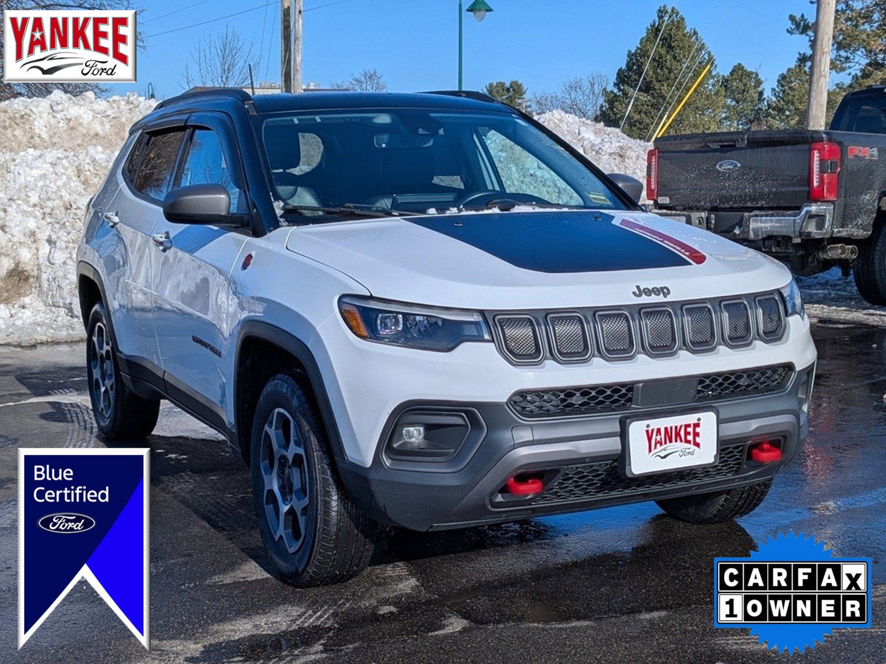 Used 2022 Jeep Compass Trailhawk w/ Trailhawk Elite Group image 1