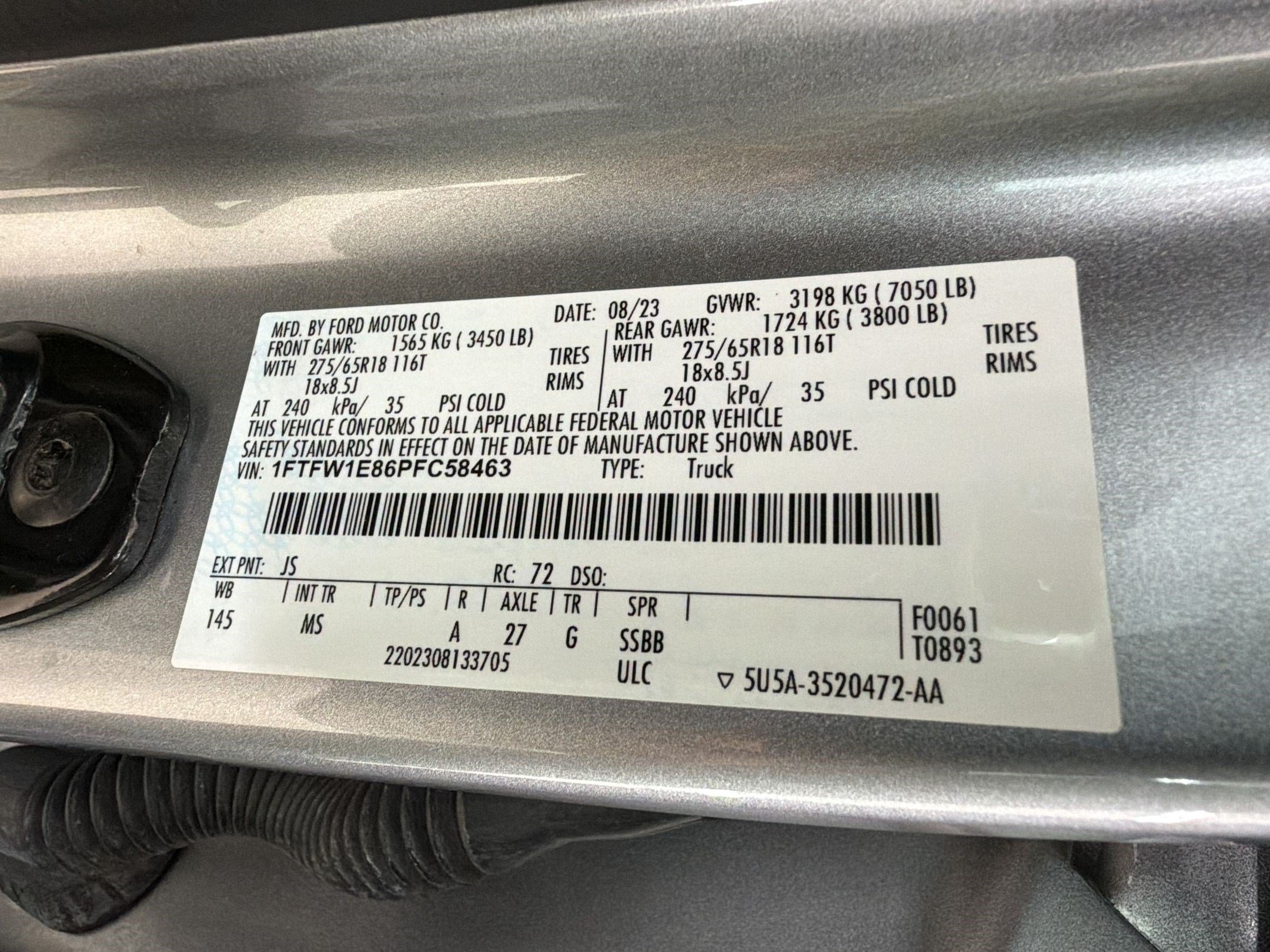 Certified 2023 Ford F150 XLT AWD/4WD image 24
