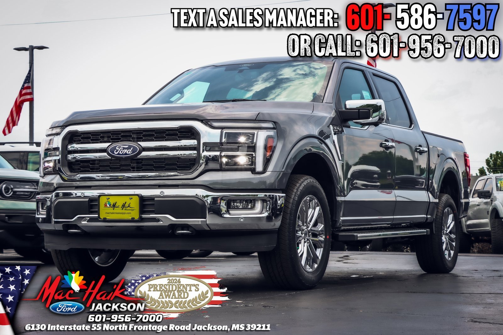 Certified 2024 Ford F150 Lariat w/ Bed Utility Package image 3