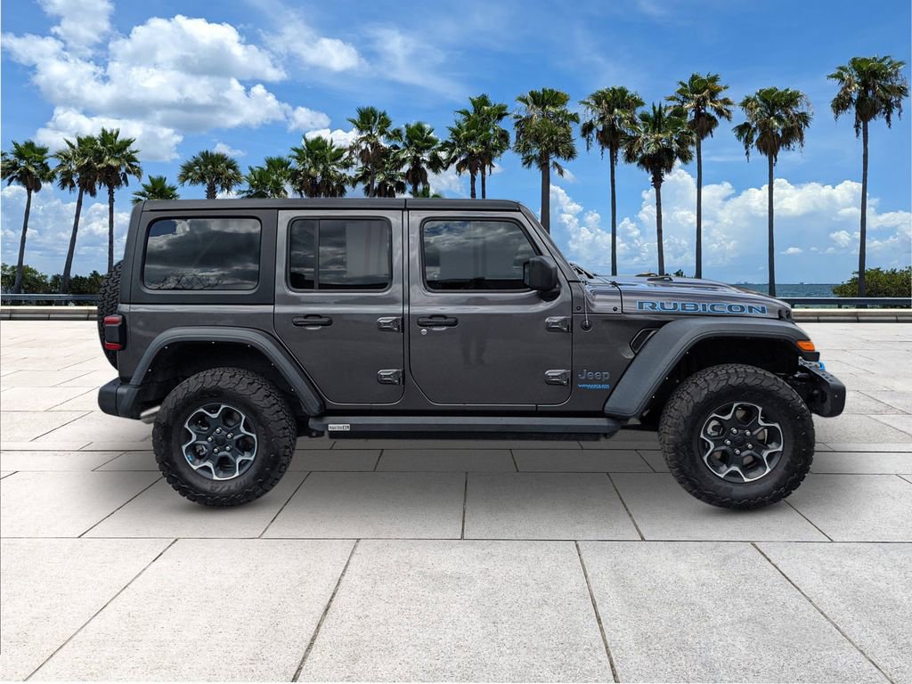 Used 2022 Jeep Wrangler Unlimited Rubicon 4xe w/ Steel Bumper Group image 9
