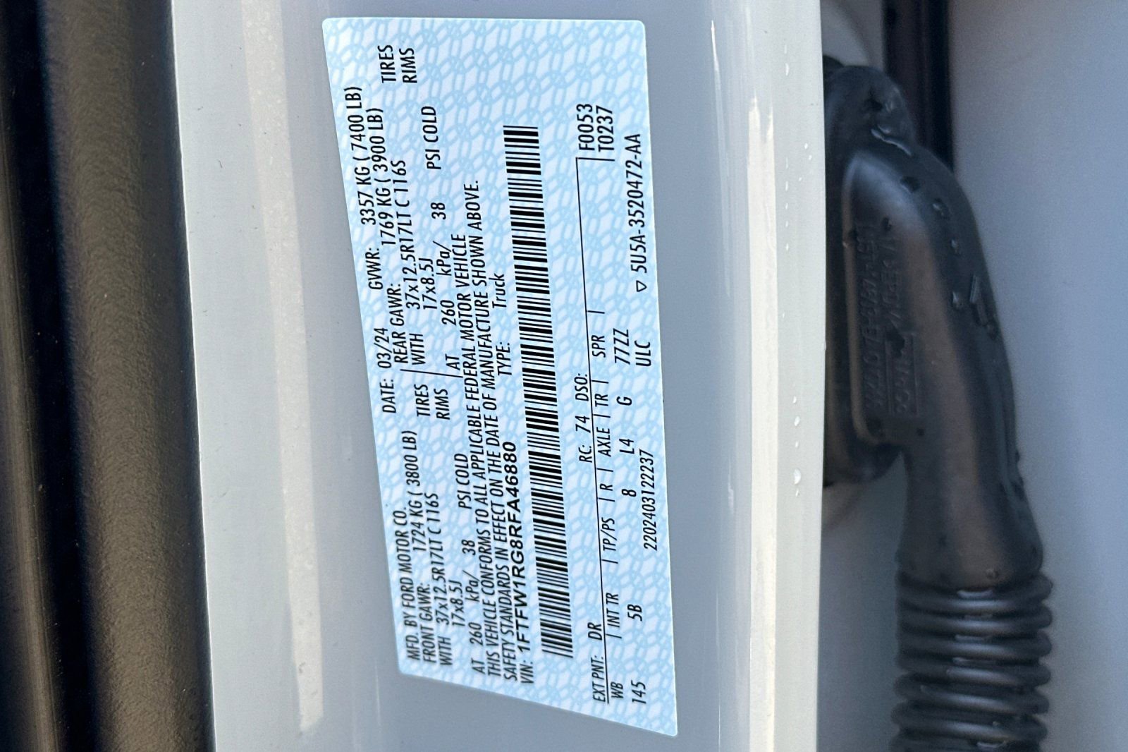 Certified 2024 Ford F150 Raptor AWD/4WD image 59