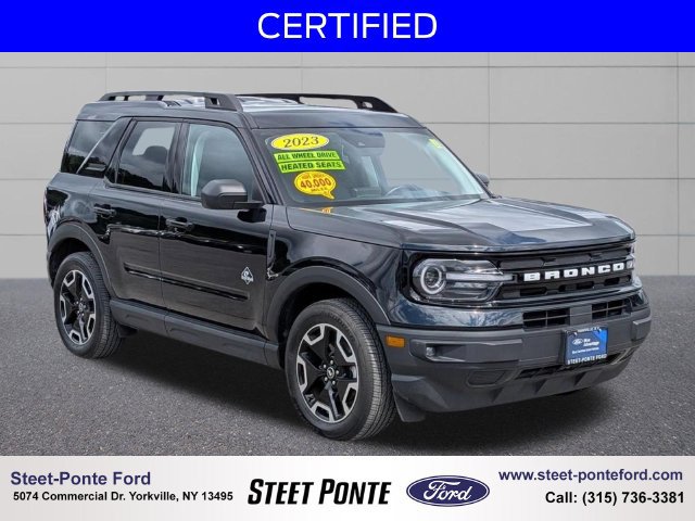 Certified 2023 Ford Bronco Sport Outer Banks w/ Tech Package