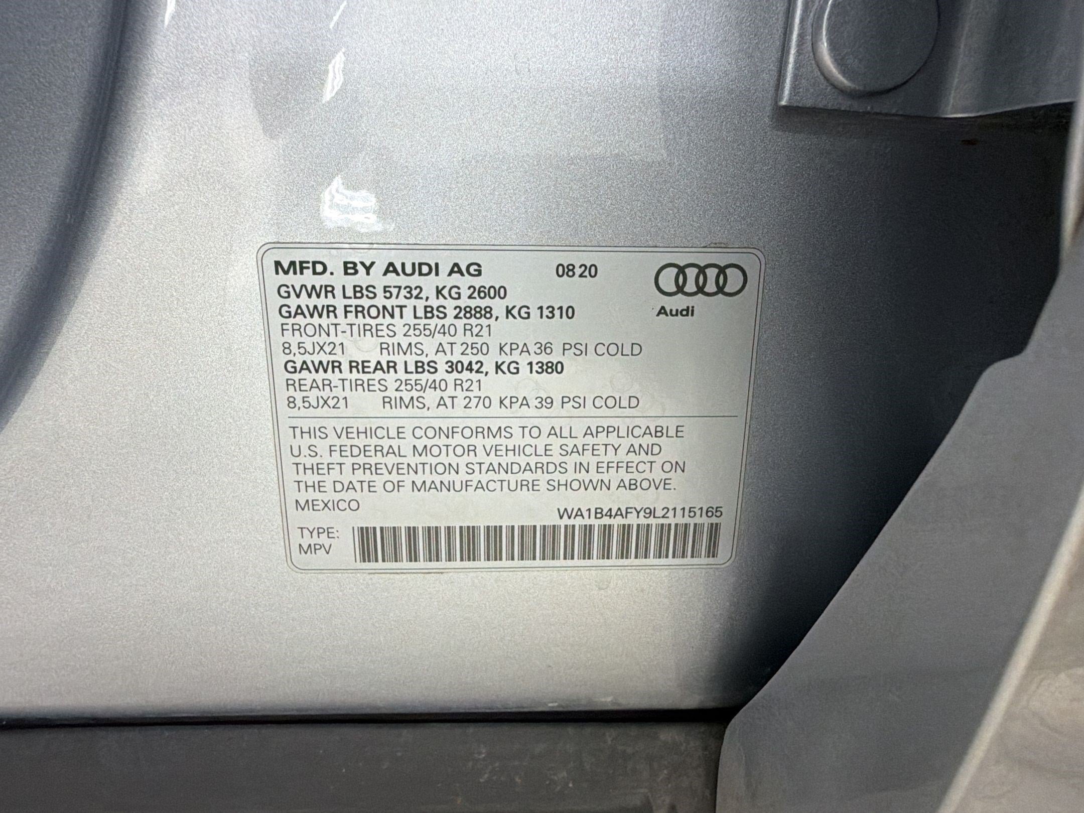 Used 2020 Audi SQ5 Premium Plus w/ Premium Plus Package AWD/4WD image 26