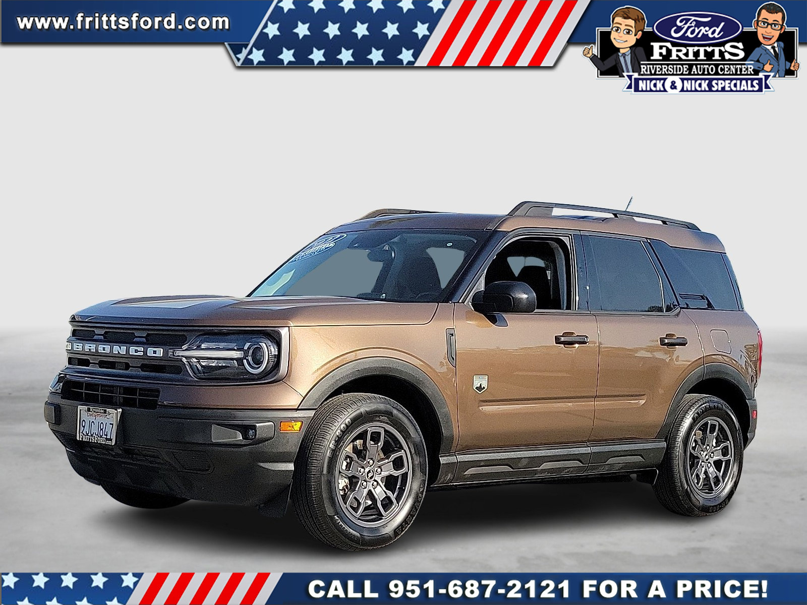 Certified 2022 Ford Bronco Sport Big Bend w/ Convenience Package AWD/4WD image 1