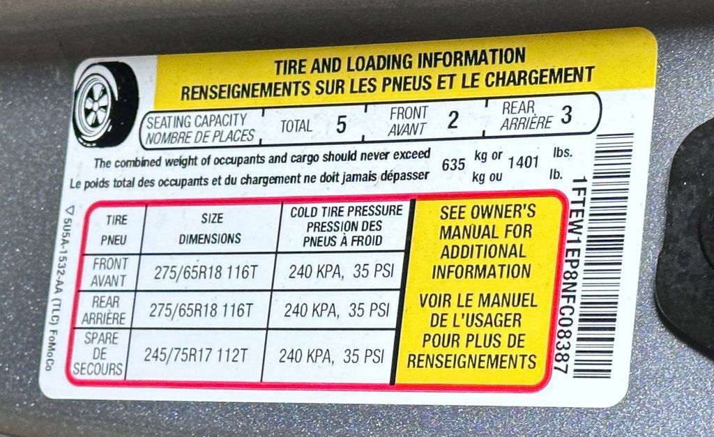 Certified 2022 Ford F150 Lariat w/ Equipment Group 502A High image 57