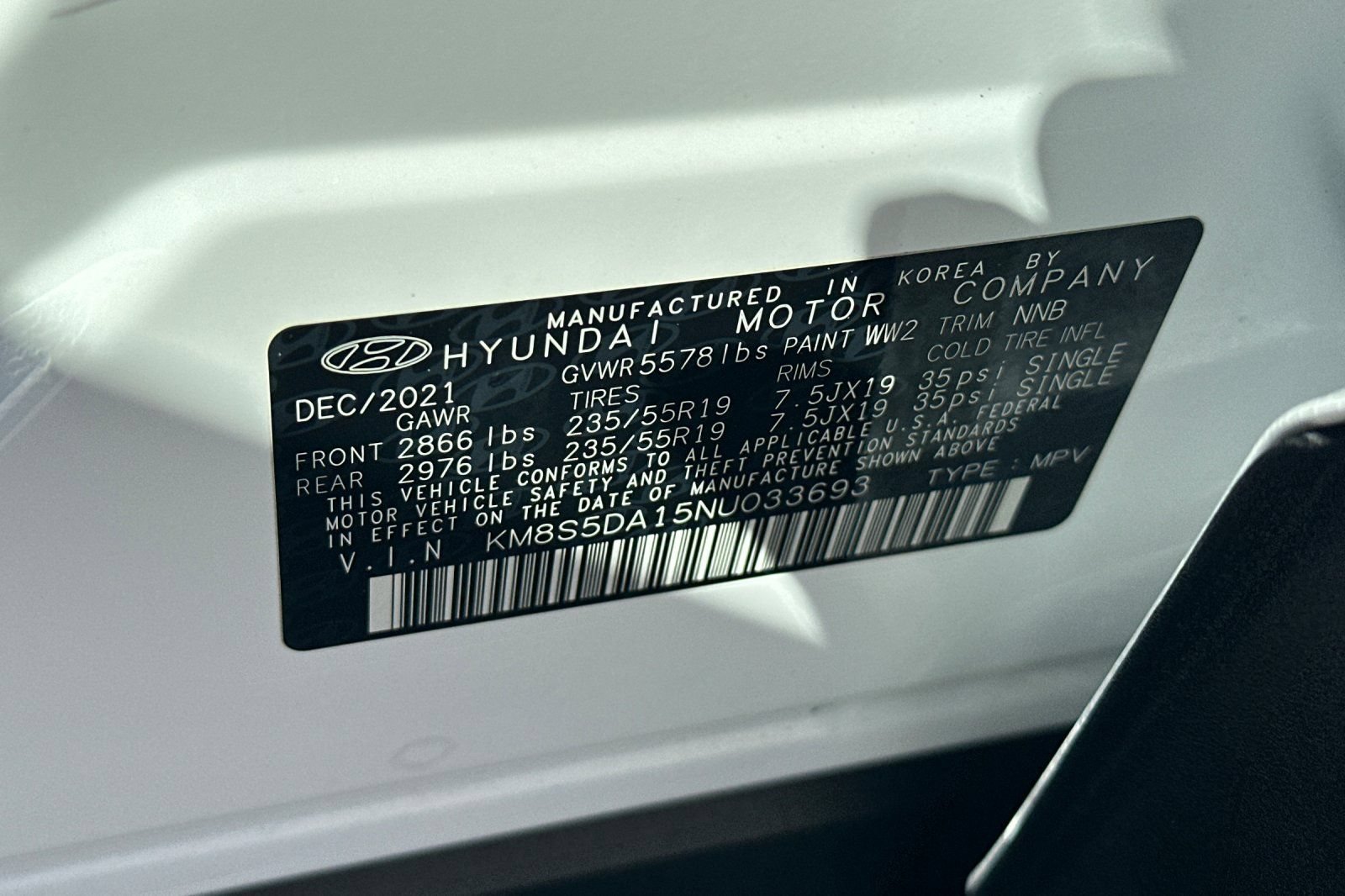 Used 2022 Hyundai Santa Fe Limited w/ Cargo Package AWD/4WD image 29