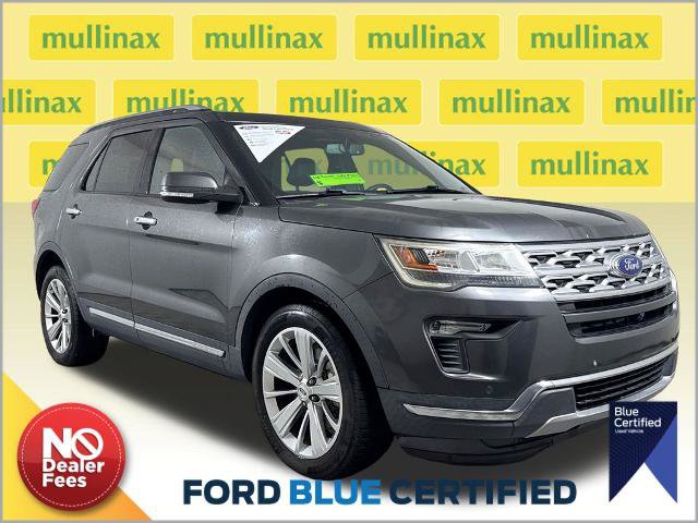 Certified 2019 Ford Explorer Limited w/ Class III Trailer Tow Package