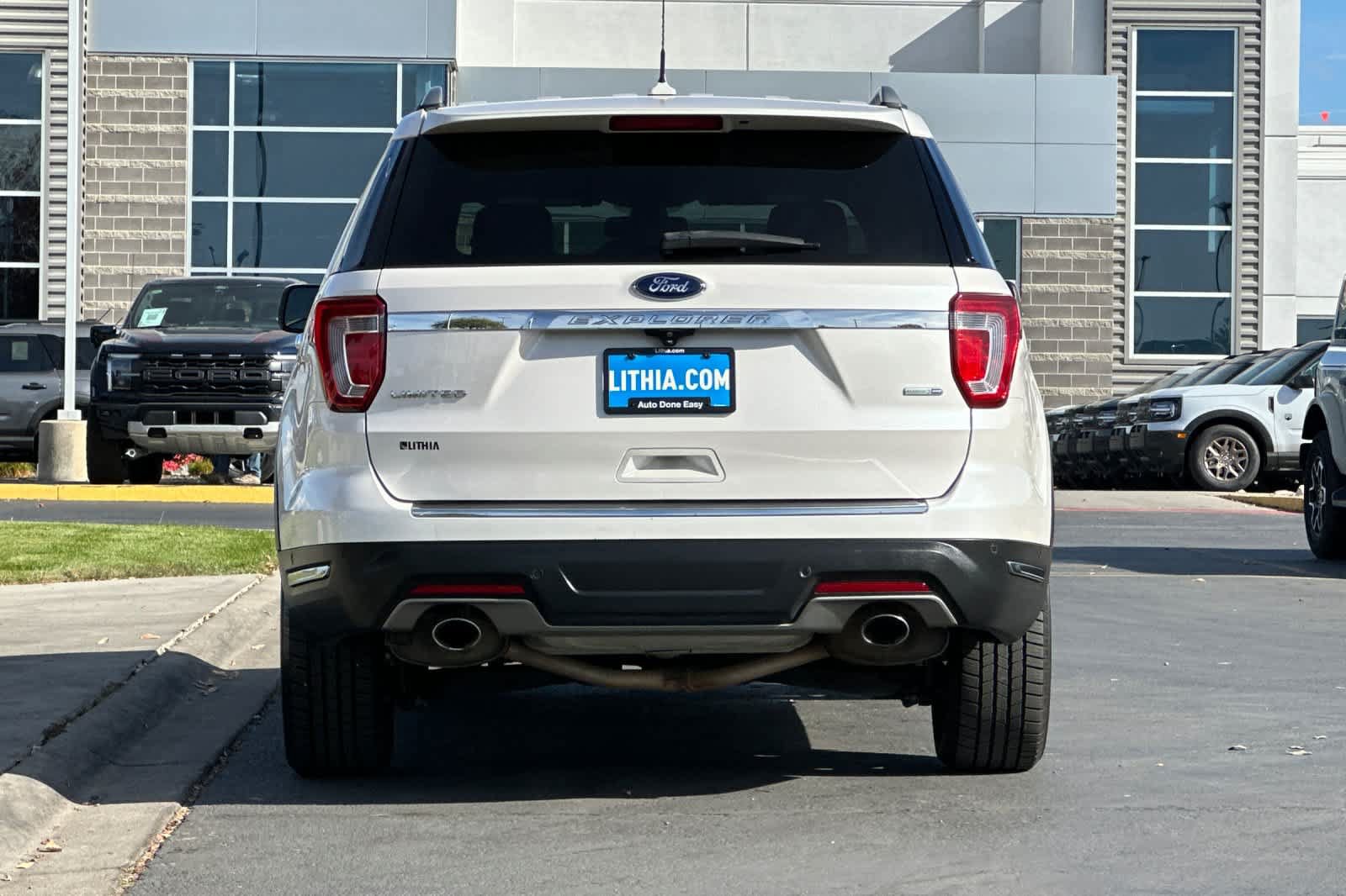 Certified 2018 Ford Explorer Limited w/ Equipment Group 301A AWD/4WD image 7