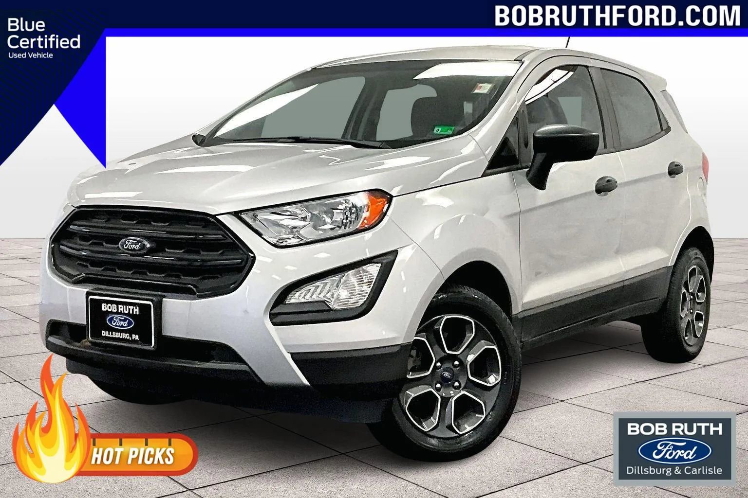 Certified 2021 Ford EcoSport S