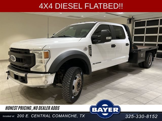 Certified 2022 Ford F550 4x4 Crew Cab Super Duty w/ Power Equipment Group image 1