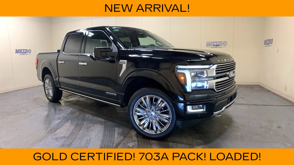 Certified 2024 Ford F150 Platinum w/ Equipment Group 703A Plus