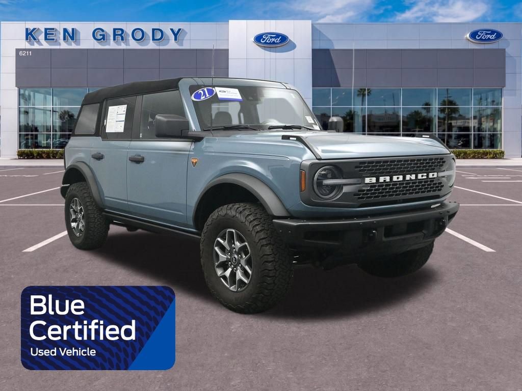 Certified 2021 Ford Bronco Badlands