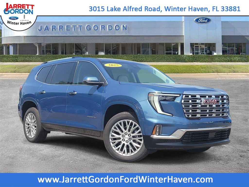 Used 2025 GMC Acadia Denali w/ LPO, Floor Liner Package FWD 360° Tour