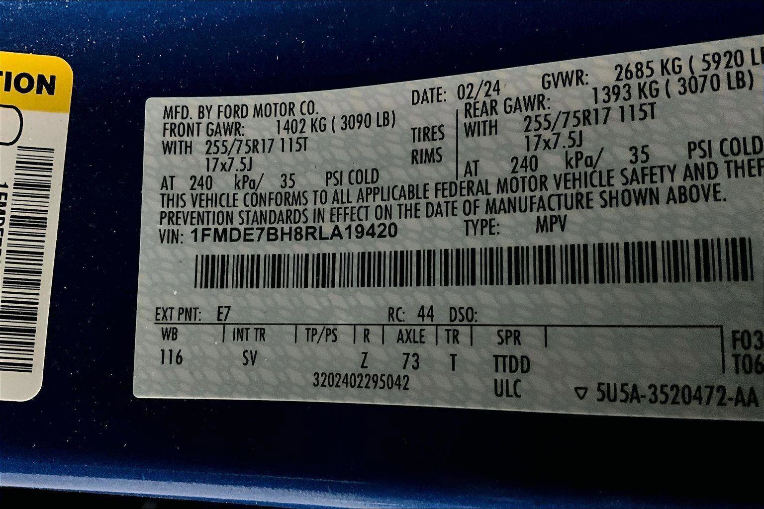 Certified 2024 Ford Bronco Big Bend image 32