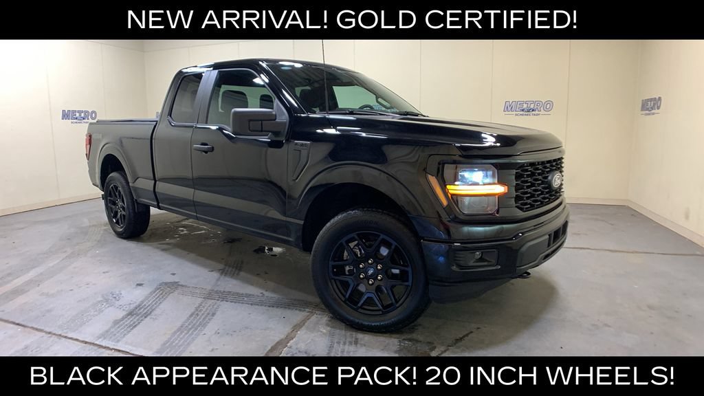 Certified 2024 Ford F150 STX w/ STX Black Appearance Package AWD/4WD image 1