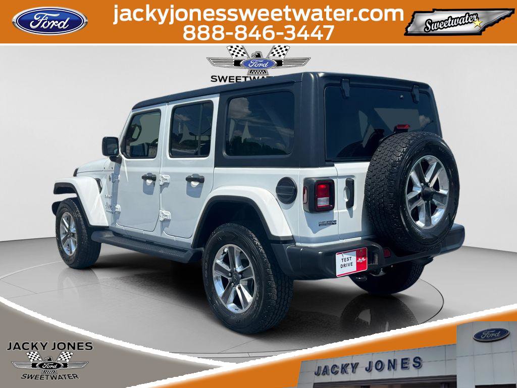 Used 2021 Jeep Wrangler Unlimited Sahara AWD/4WD image 3