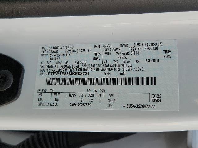 Certified 2021 Ford F150 Lariat AWD/4WD image 30