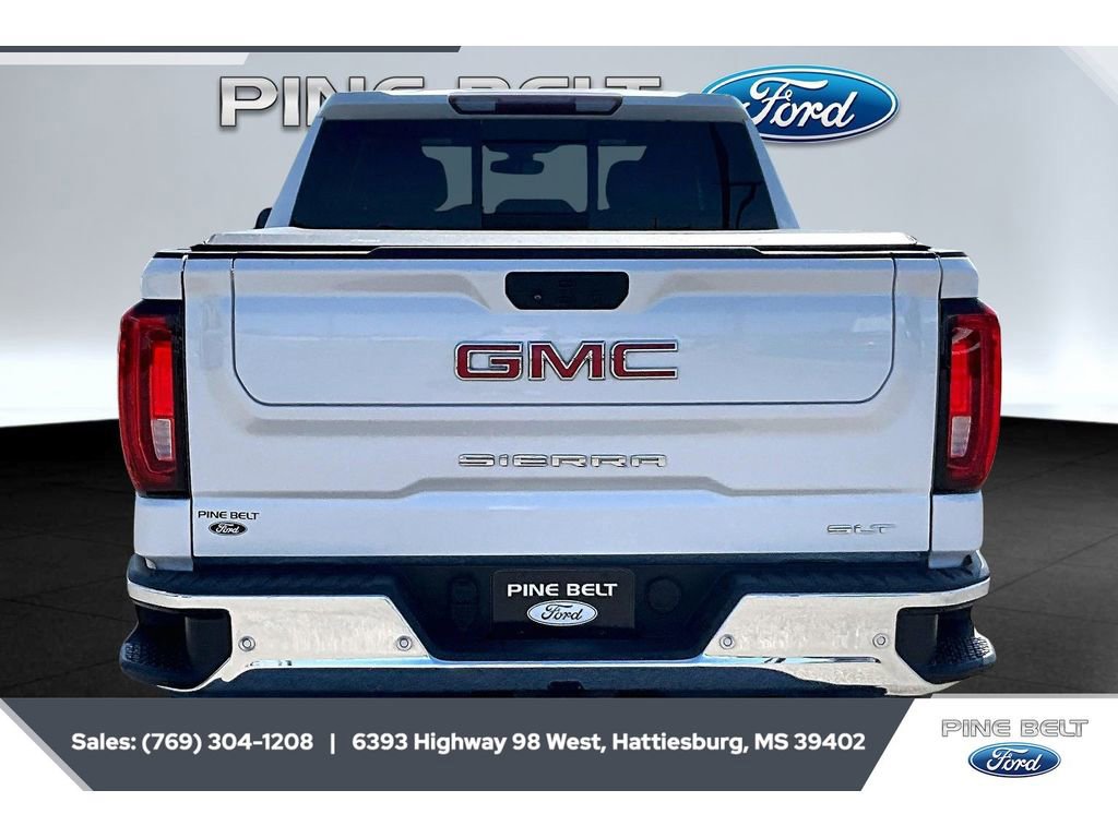 Used 2021 GMC Sierra 1500 SLT w/ SLT Premium Plus Package RWD image 3